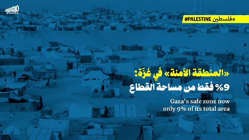 «المنطقة الآمنة» في غزّة: 9% فقط من مساحة القطاع
