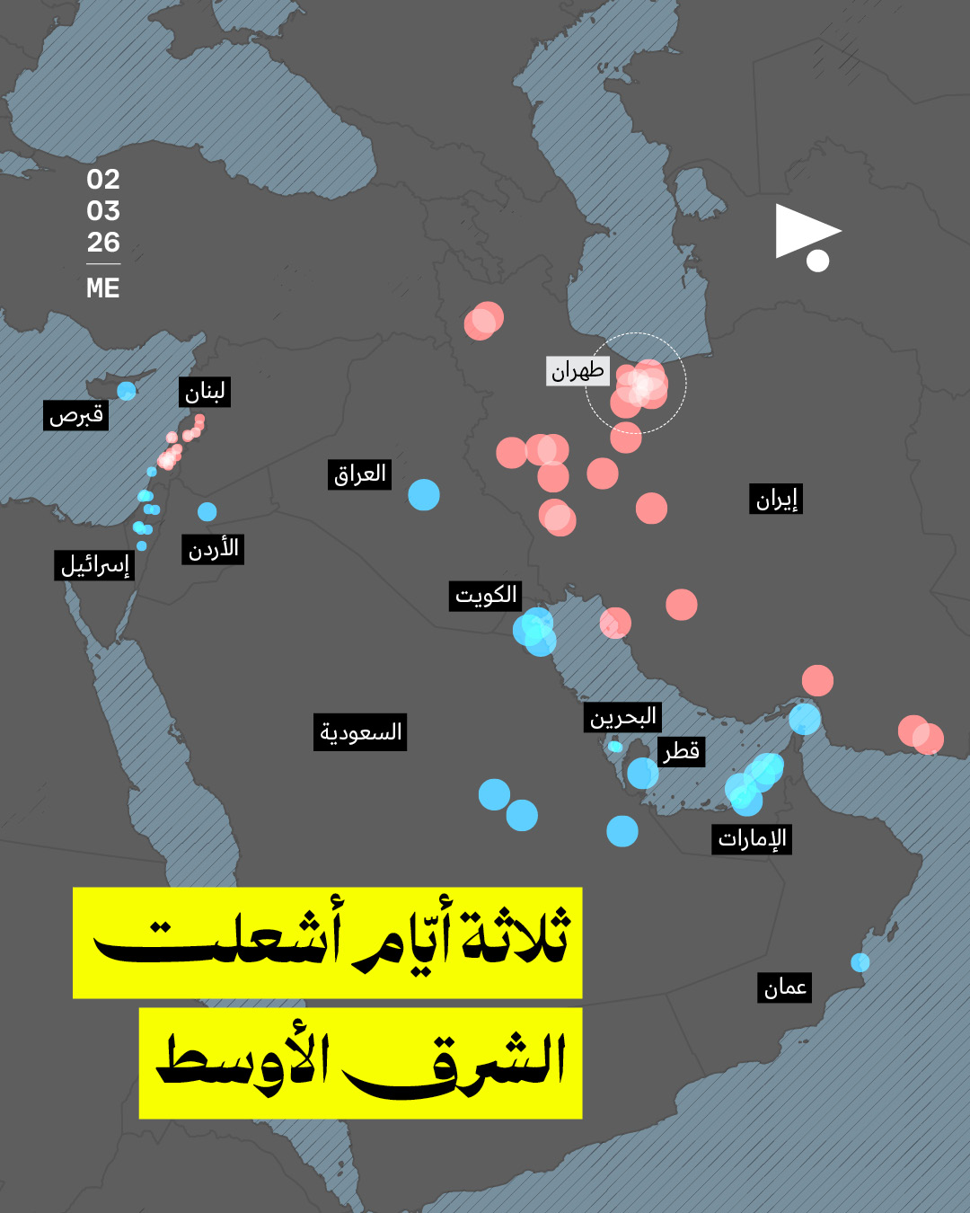 ثلاثة أيّام أشعلت الشرق الأوسط