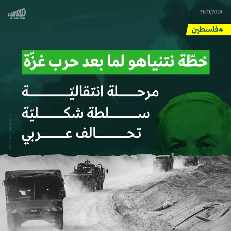 <strong>خطّة نتنياهو لما بعد حرب غزّة</strong>