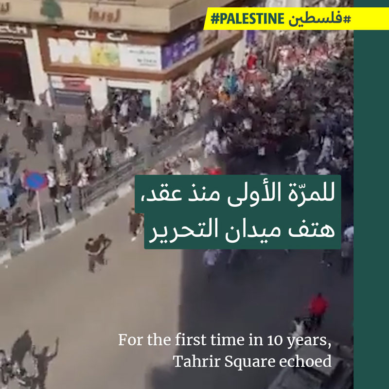 ميدان التحرير يهتف من جديد