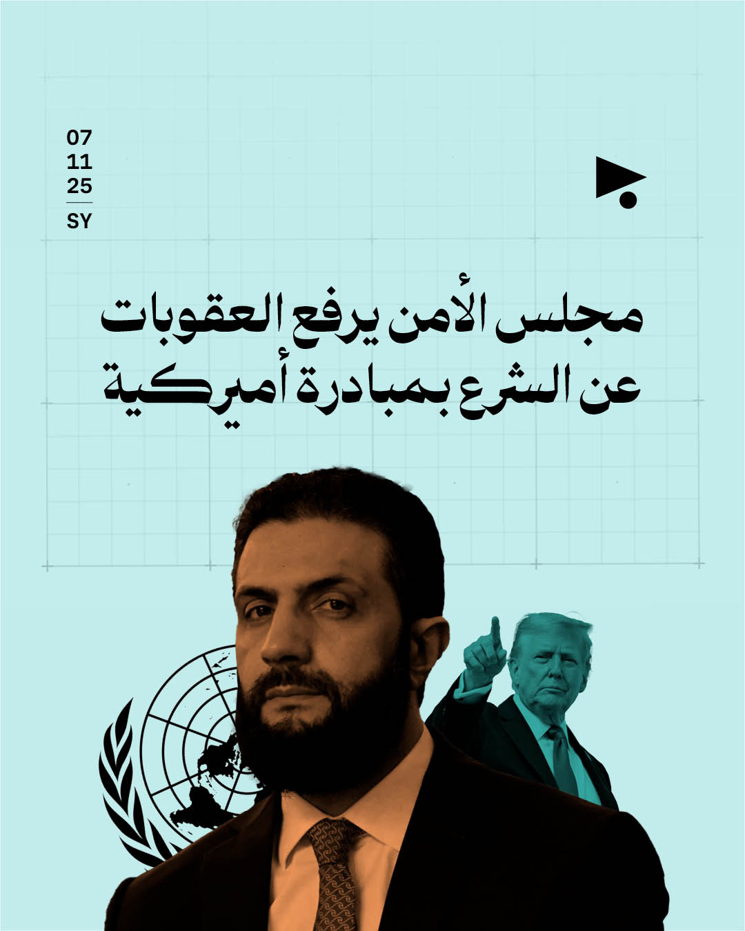 مجلس الأمن يرفع العقوبات عن الشرع بمبادرة أميركية 