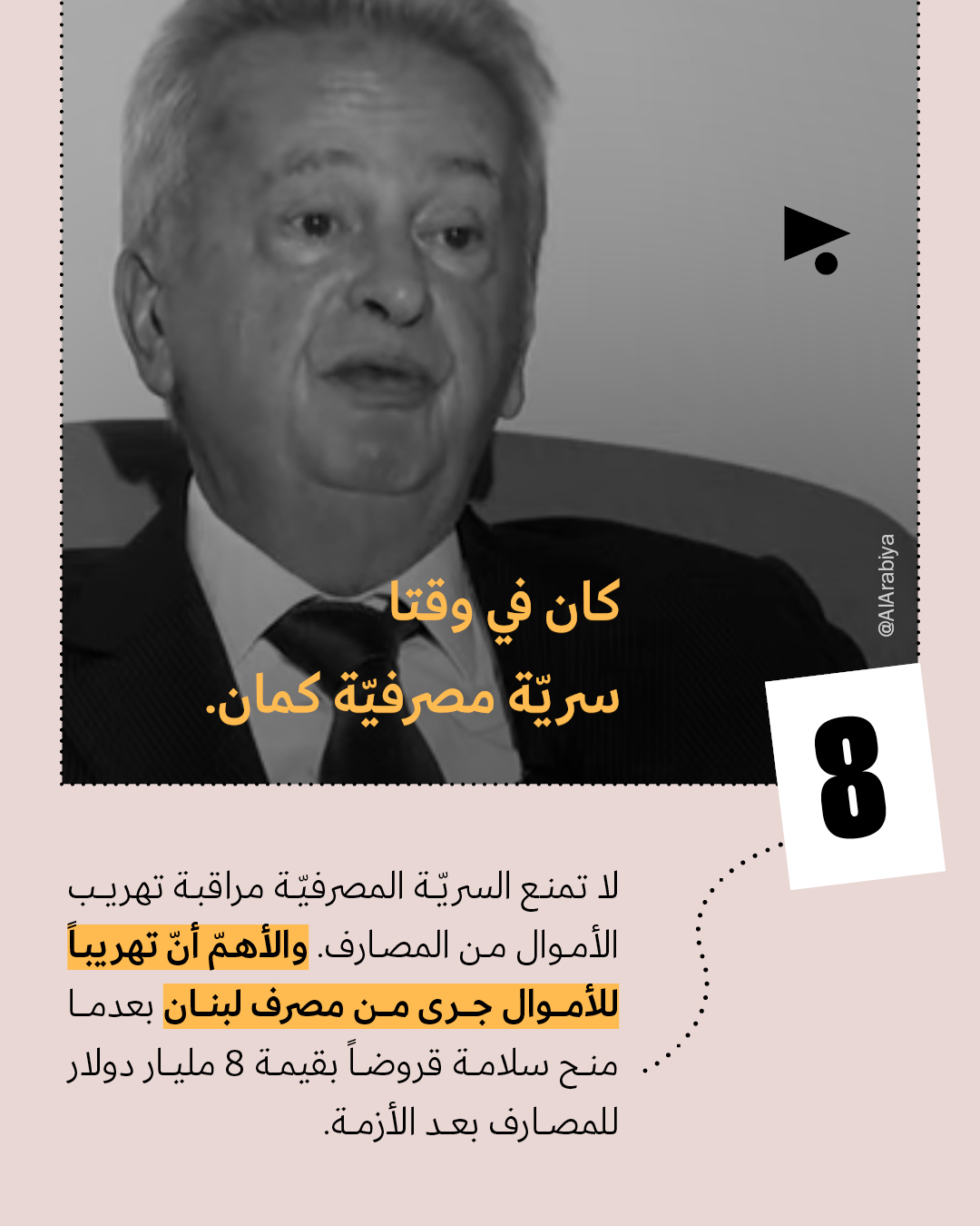 <strong>8 أكاذيب في مقابلة رياض سلامة</strong>