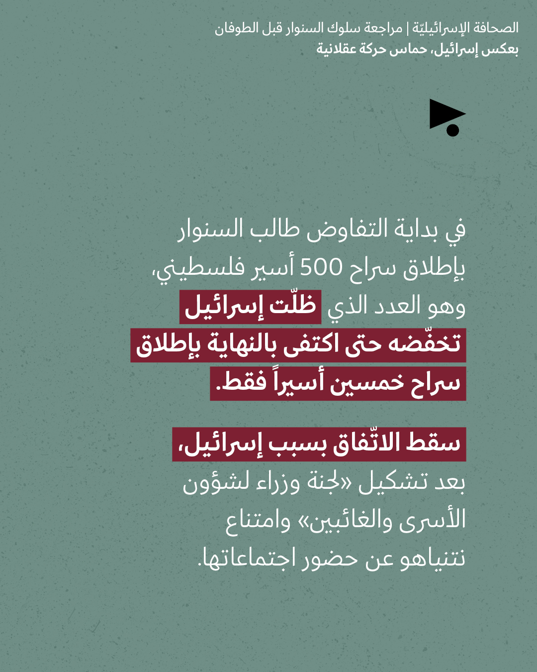 <strong>مختارات من الصحافة الإسرائيلية 21/9/2026</strong>