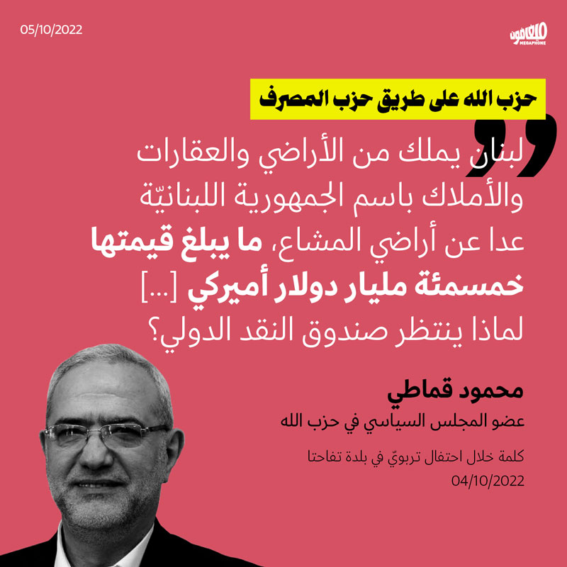 حزب الله على طريق حزب المصرف