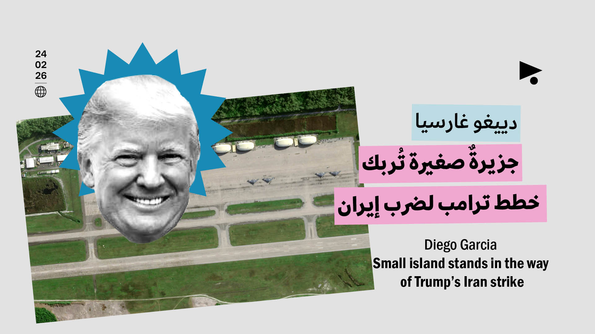 دييغو غارسيا: جزيرةٌ صغيرة تُربك خطط ترامب لضرب إيران
