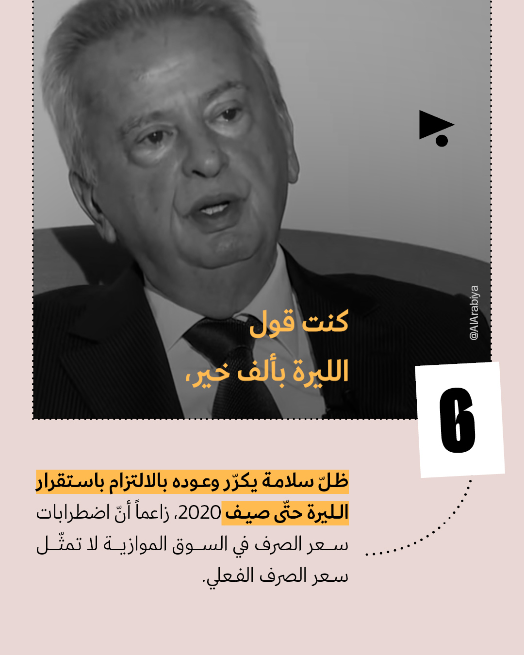 <strong>8 أكاذيب في مقابلة رياض سلامة</strong>