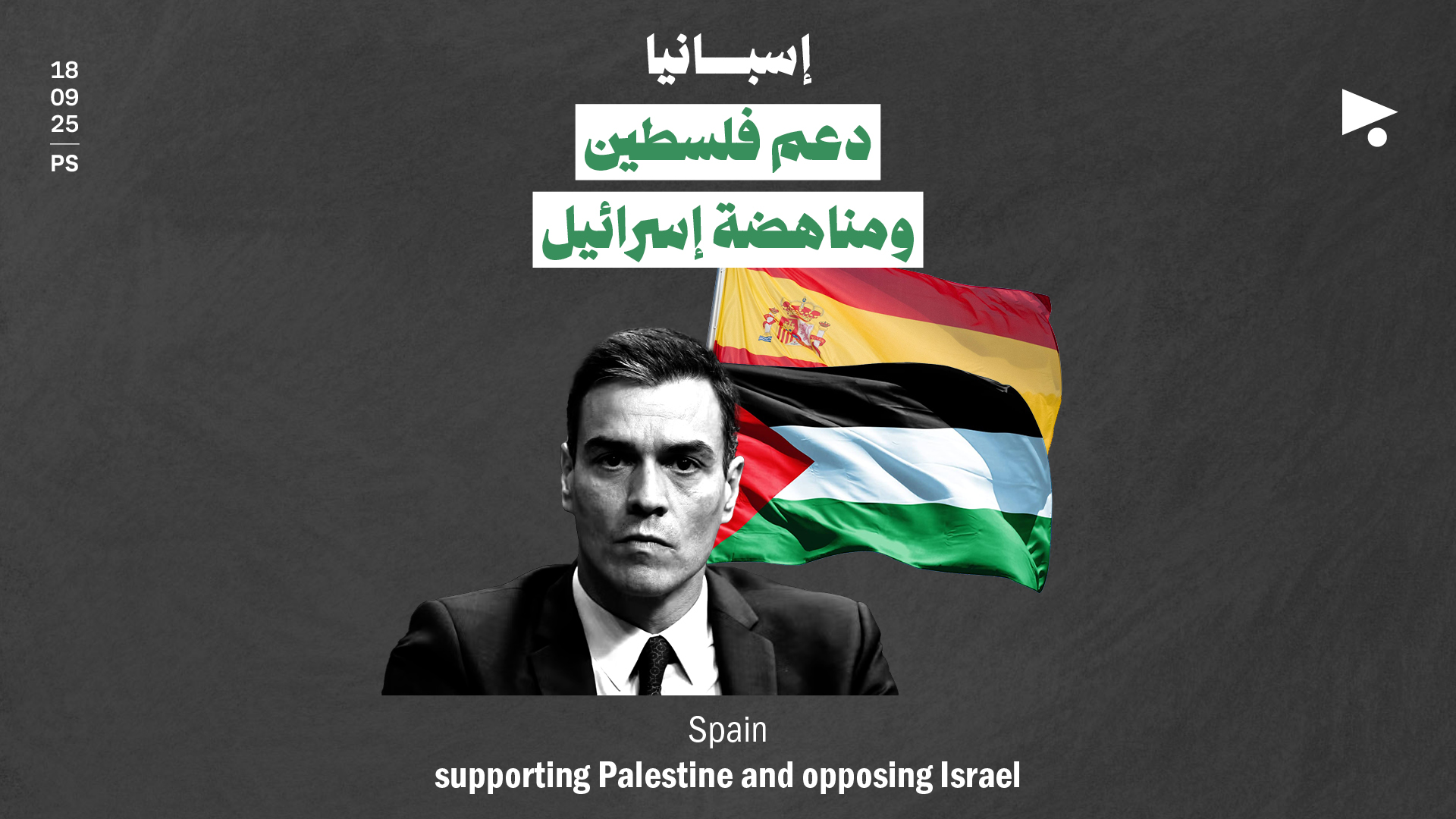 إسبانيا: دعم فلسطين ومناهضة إسرائيل