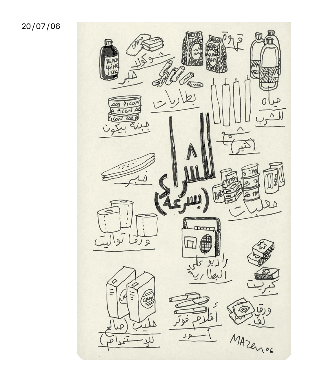 <strong>20 عاماً على حرب تمّوز: يوميّات مازن كرباج</strong>