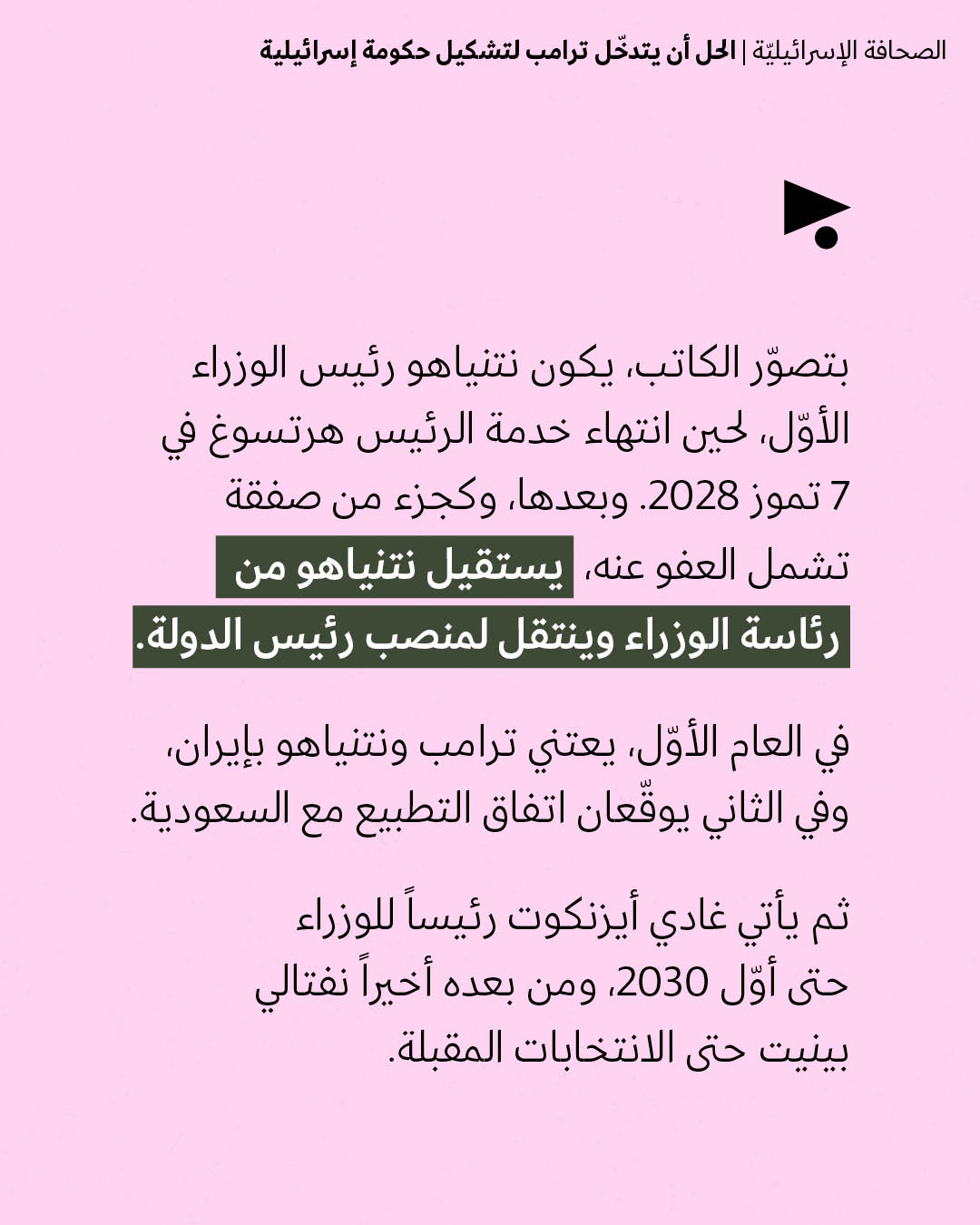 <strong>مختارات من الصحافة الإسرائيلية 28/10/2026</strong>