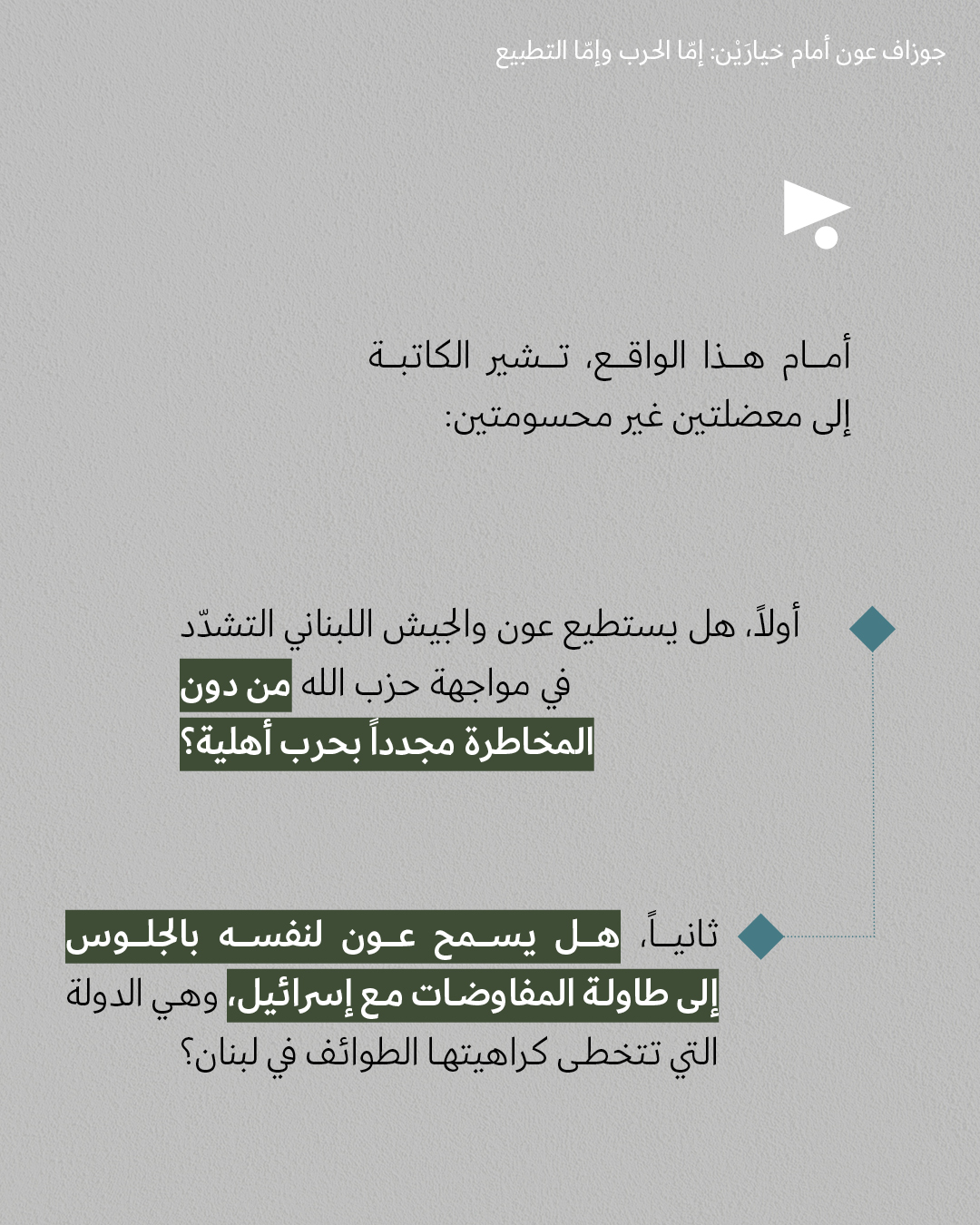 <strong>مختارات من الصحافة الإسرائيلية 27/11/2025 </strong>