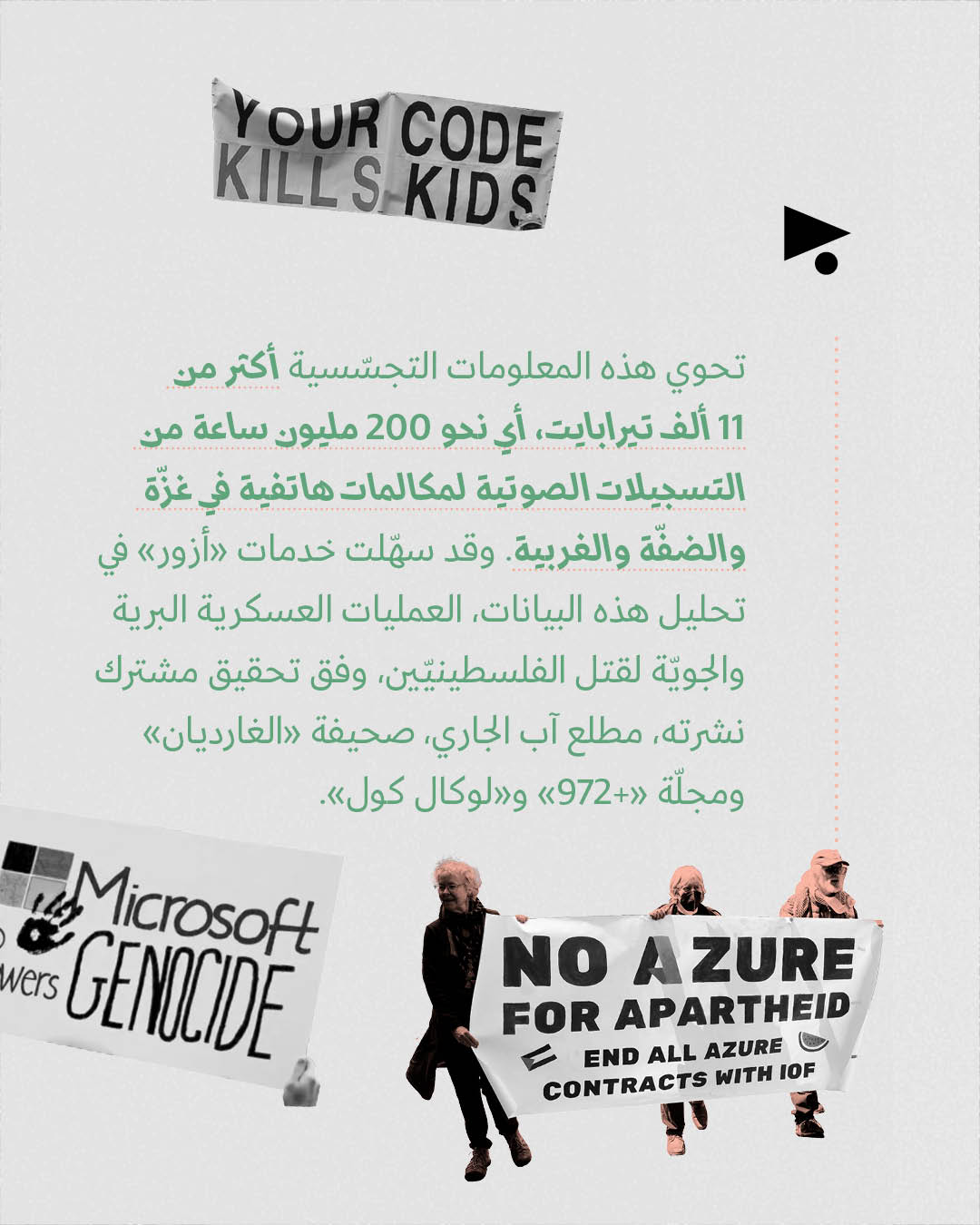 <strong>موظّفو مايكروسوفت يعتصمون رفضاً للشراكة مع الاحتلال</strong>