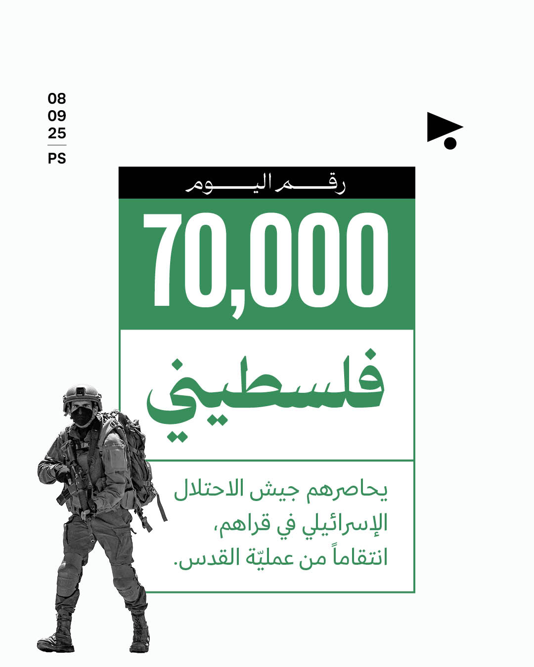  70 ألف فلسطيني يحاصرهم جيش الاحتلال الإسرائيلي في قراهم، انتقاماً من عمليّة القدس.
