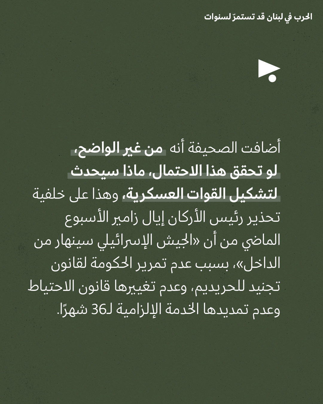 <strong>مختارات من الصحافة الإسرائيلية 30/3/2026</strong>