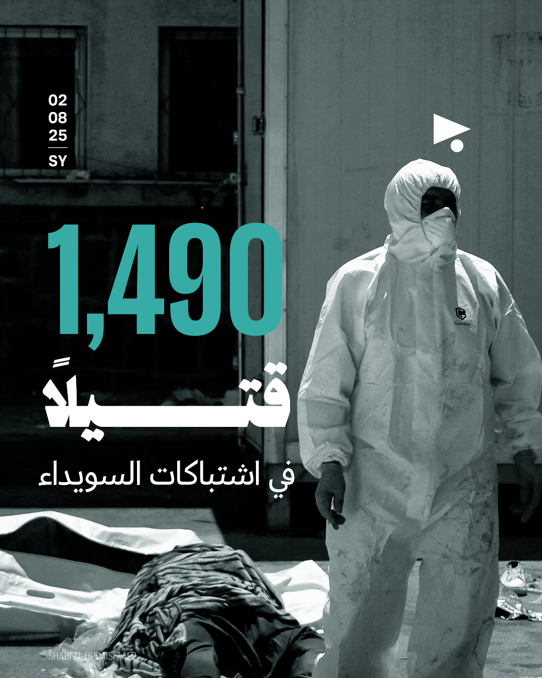 1,490 قتيلاً في اشتباكات السويداء 