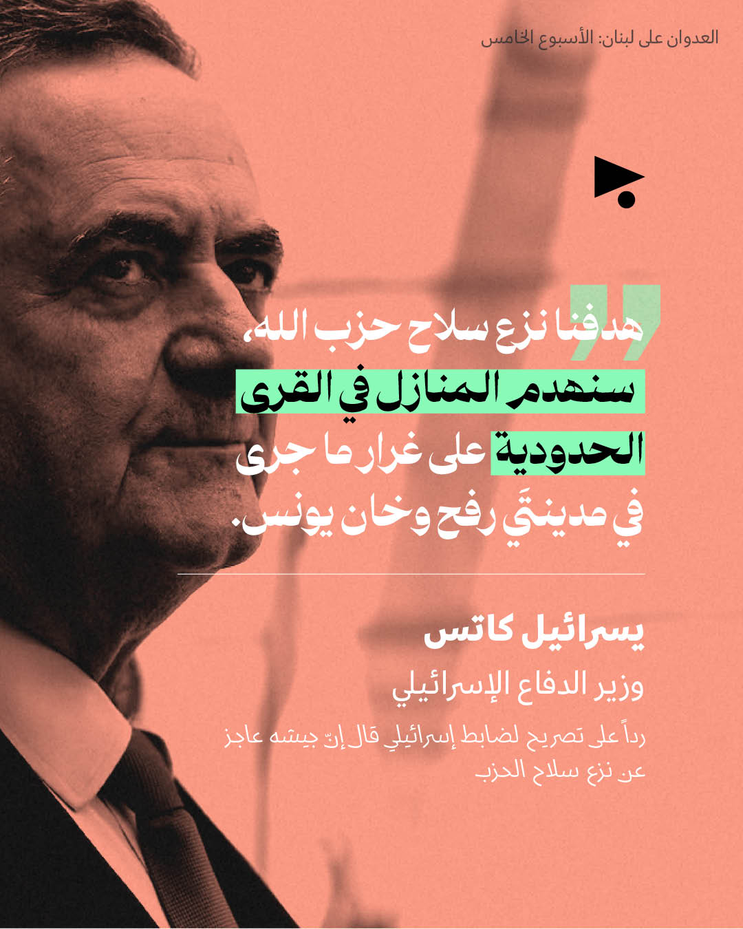 <strong>العدوان على لبنان: الأسبوع الخامس 30 آذار - 5 نيسان</strong>