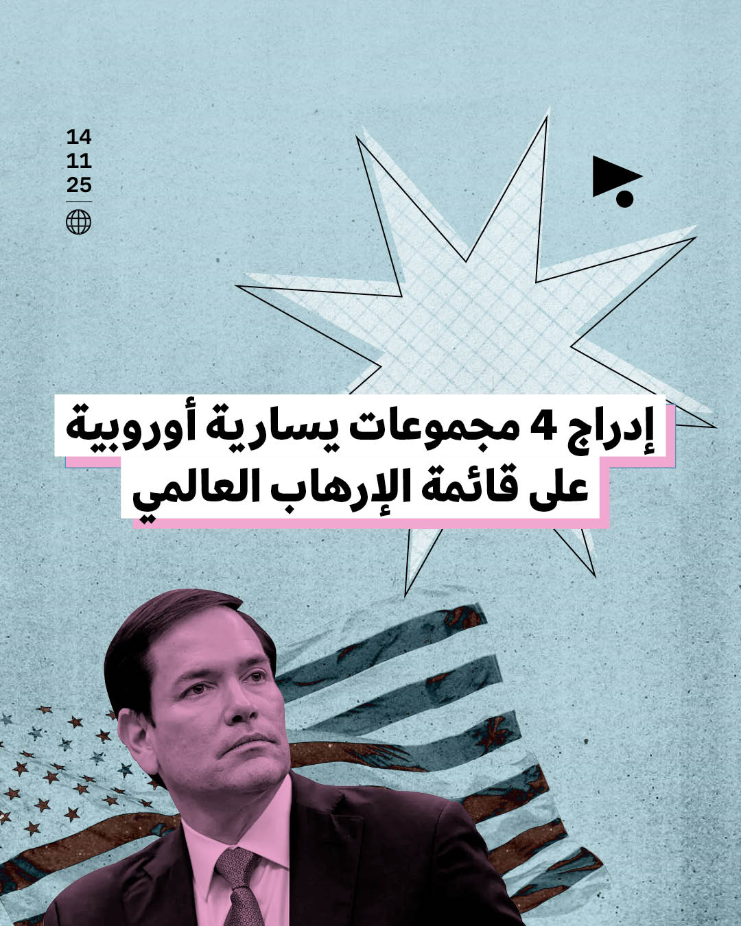 إدراج 4 مجموعات يسارية أوروبية على قائمة الإرهاب العالمي