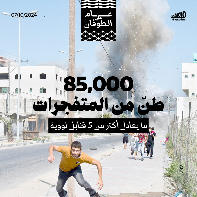 عام من الإبادة في غزّة بأرقام المكتب الإعلامي الحكومي 