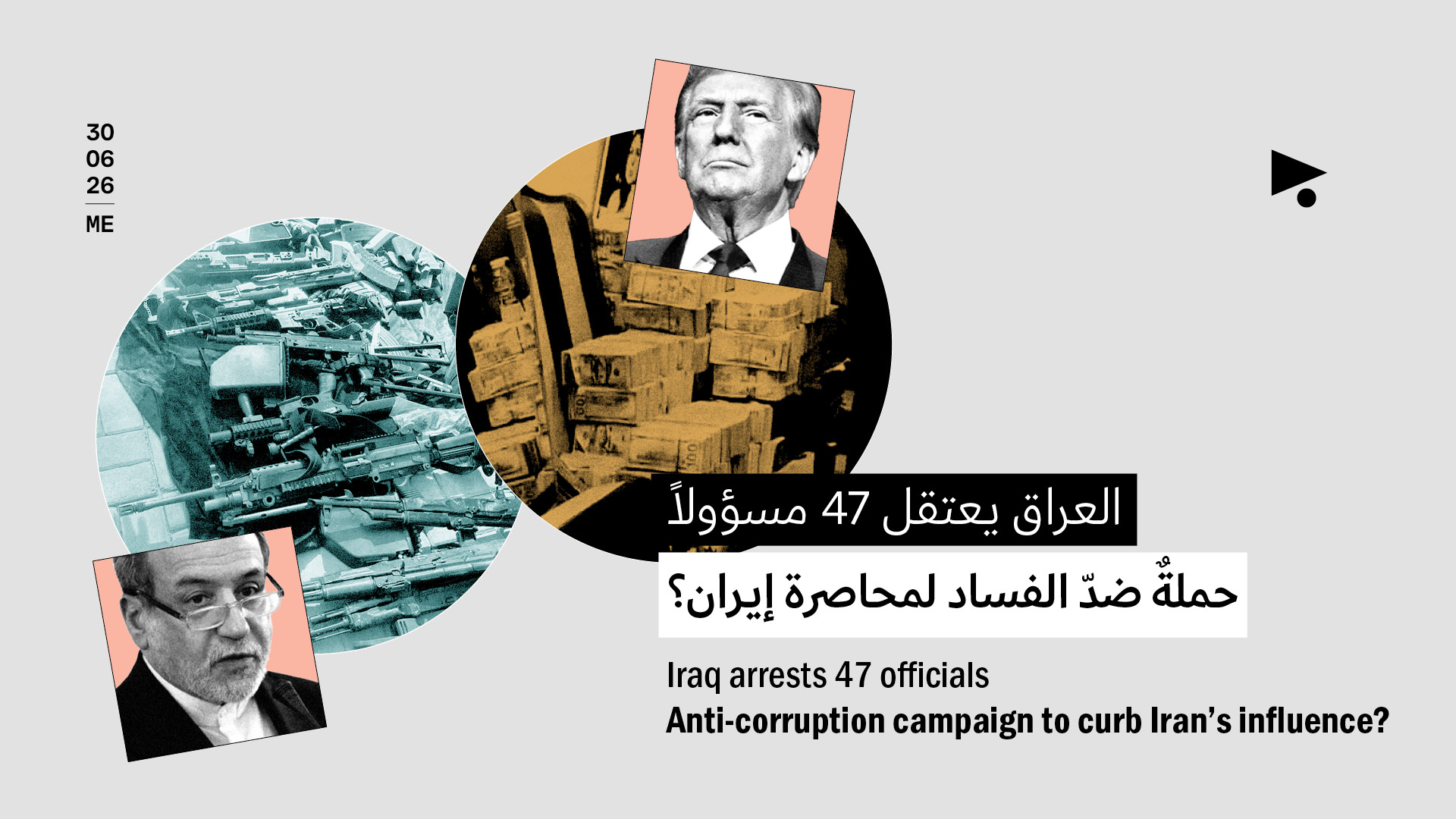 العراق يعتقل 47 مسؤولاً: حملةٌ ضدّ الفساد لمحاصرة إيران؟