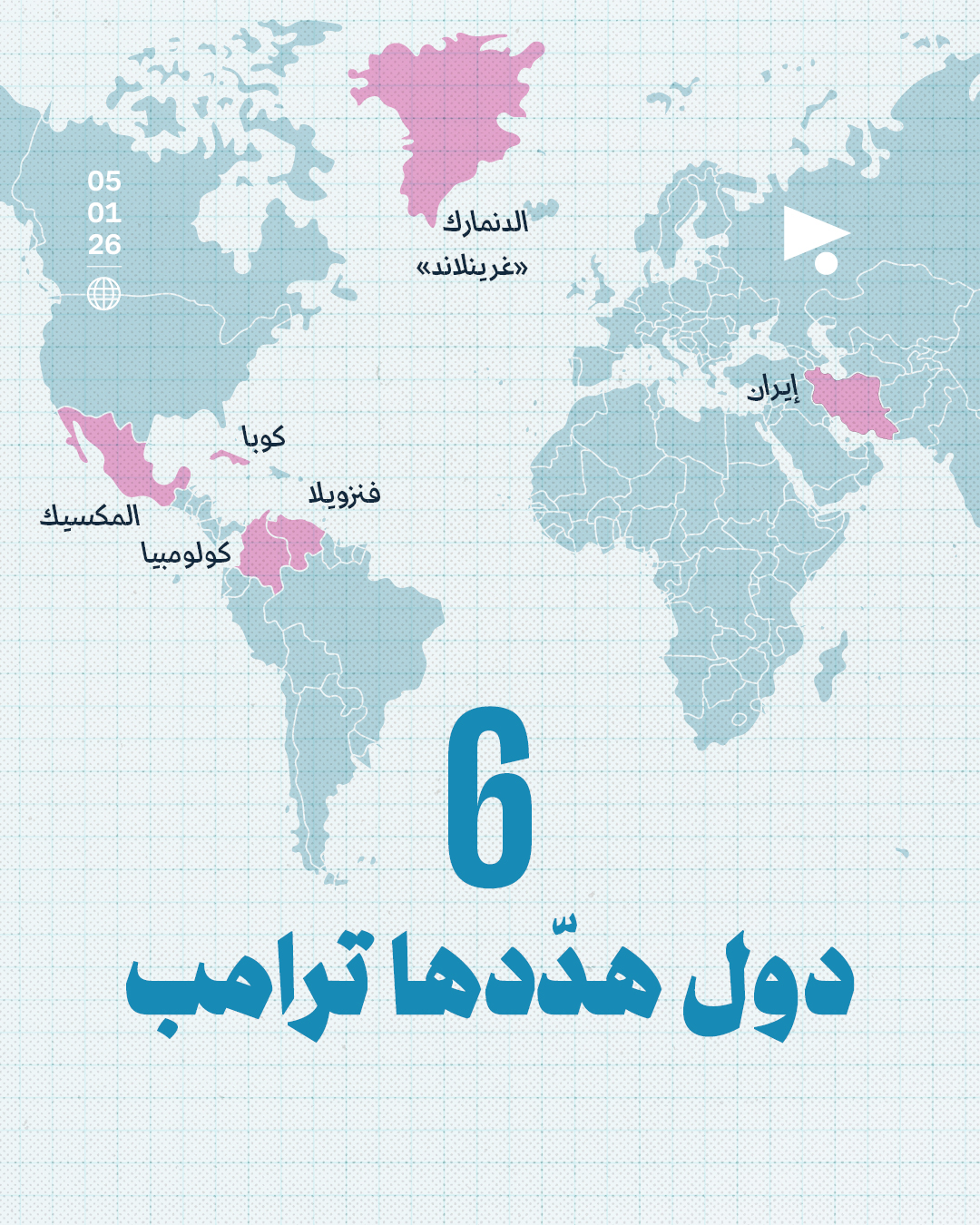 6 دول هدّدها ترامب