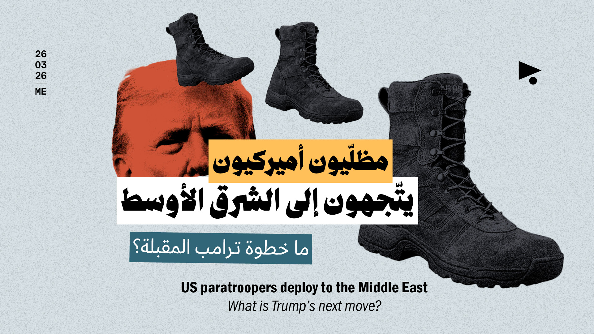 مظلّيون أميركيون يتّجهون إلى الشرق الأوسط: ما خطوة ترامب المقبلة؟