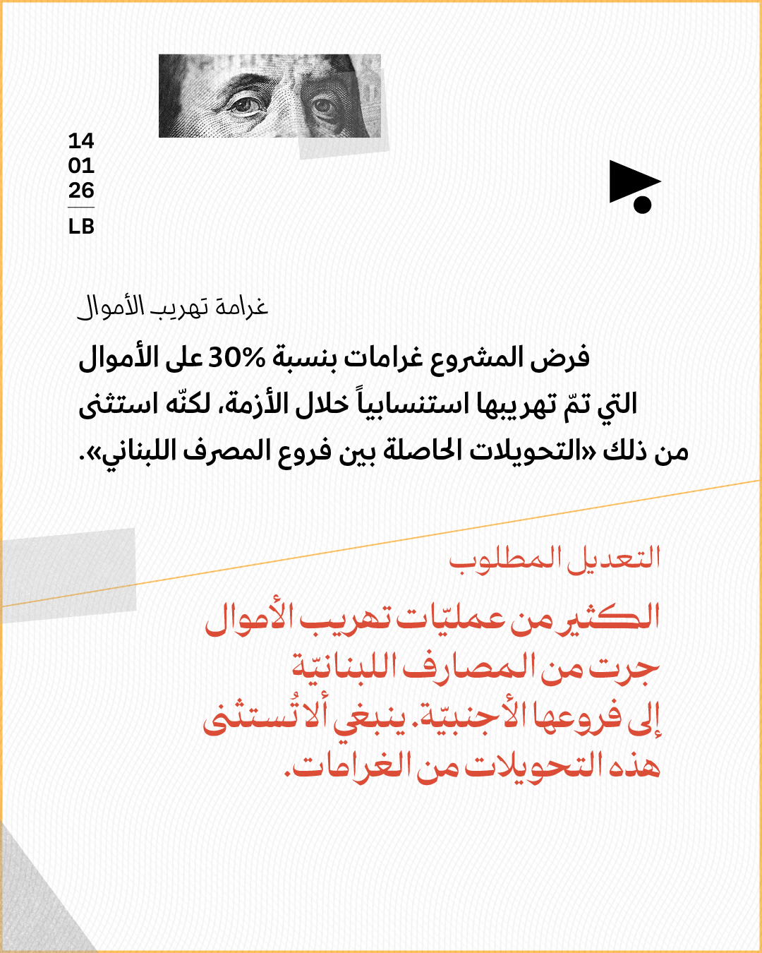<strong>مشروع قانون الفجوة الماليّة: 6 تعديلات ينبغي إقرارها في مجلس النوّاب</strong>