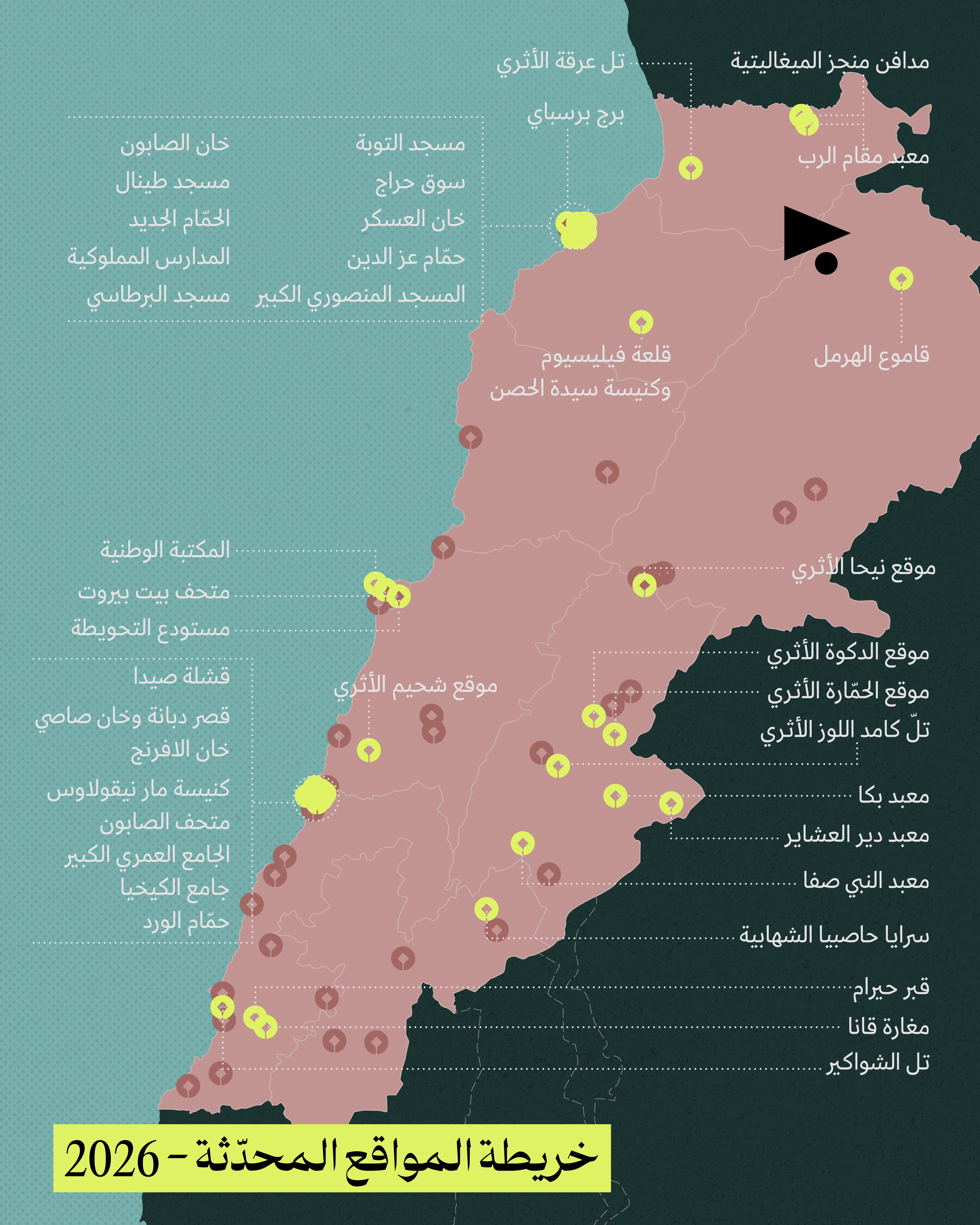 <strong>اليونيسكو تحدّث لائحة 2024: الحماية المعزّزة لـ73 موقعاً ثقافياً في لبنان</strong>