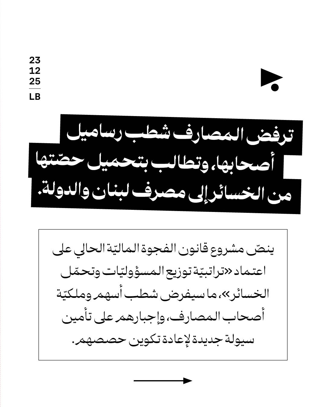 <strong>المصارف تواجه قانون الفجوة: هاتوا الذهب والمال العام</strong>