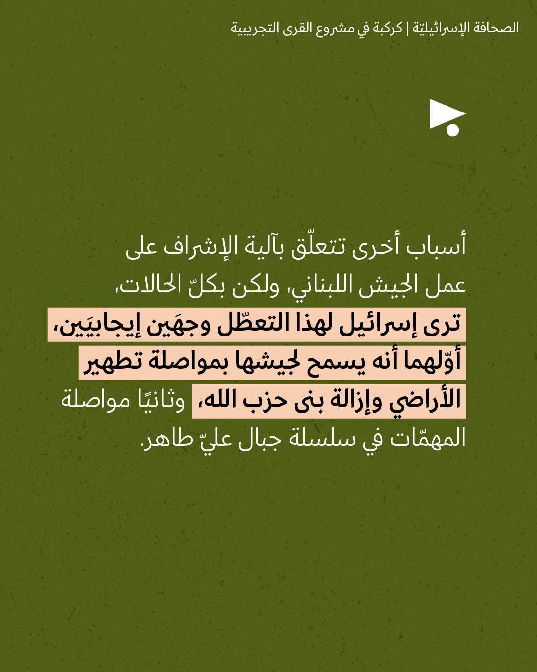 <strong>مختارات من الصحافة الإسرائيلية 3/9/2026</strong>