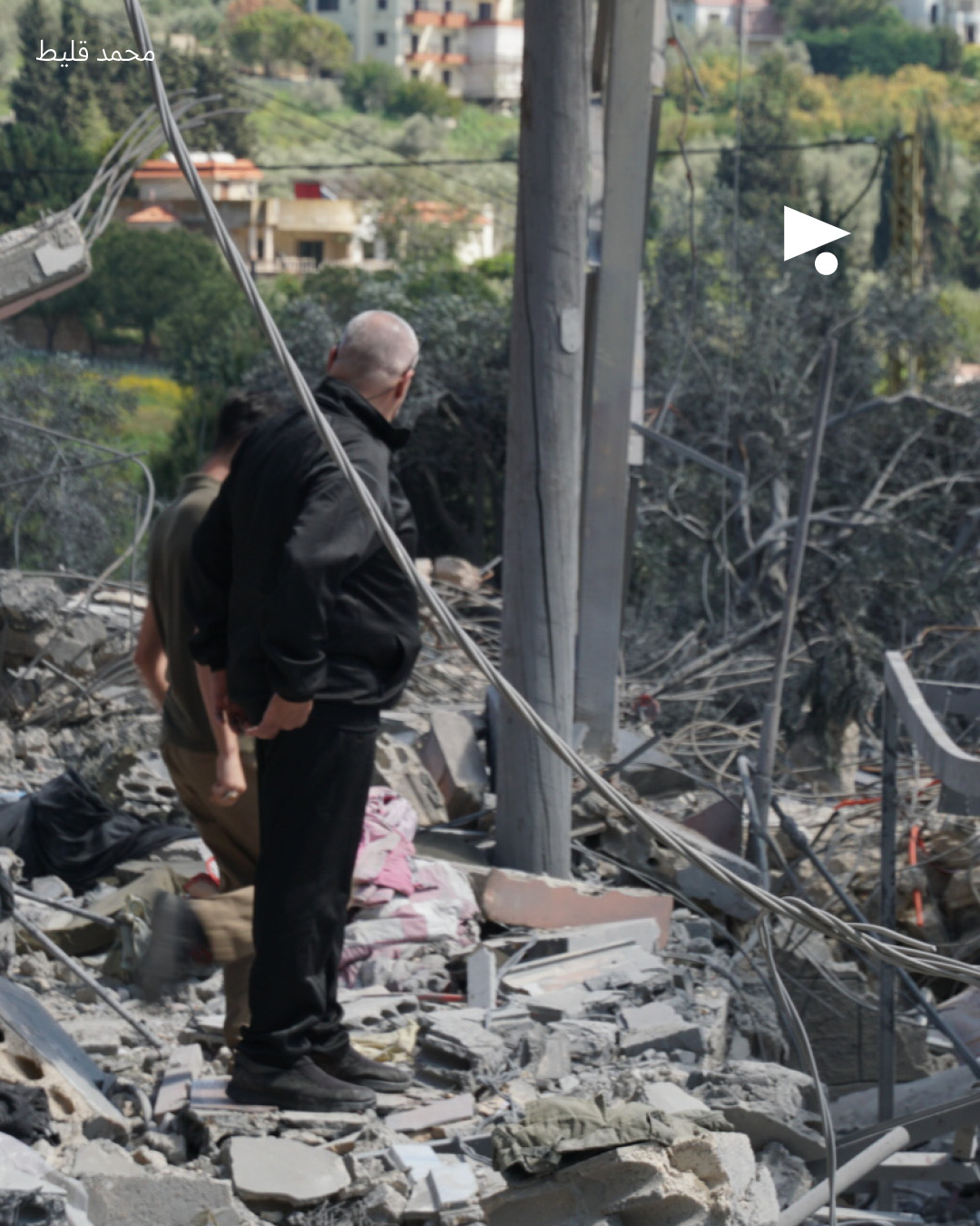 <strong>تشييع شهداء جبشيت: مؤذّن البلدة وعائلته، ومسجده</strong>