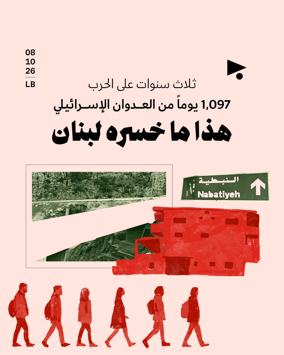 ثلاث سنوات على الحرب: هذا ما خسره لبنان