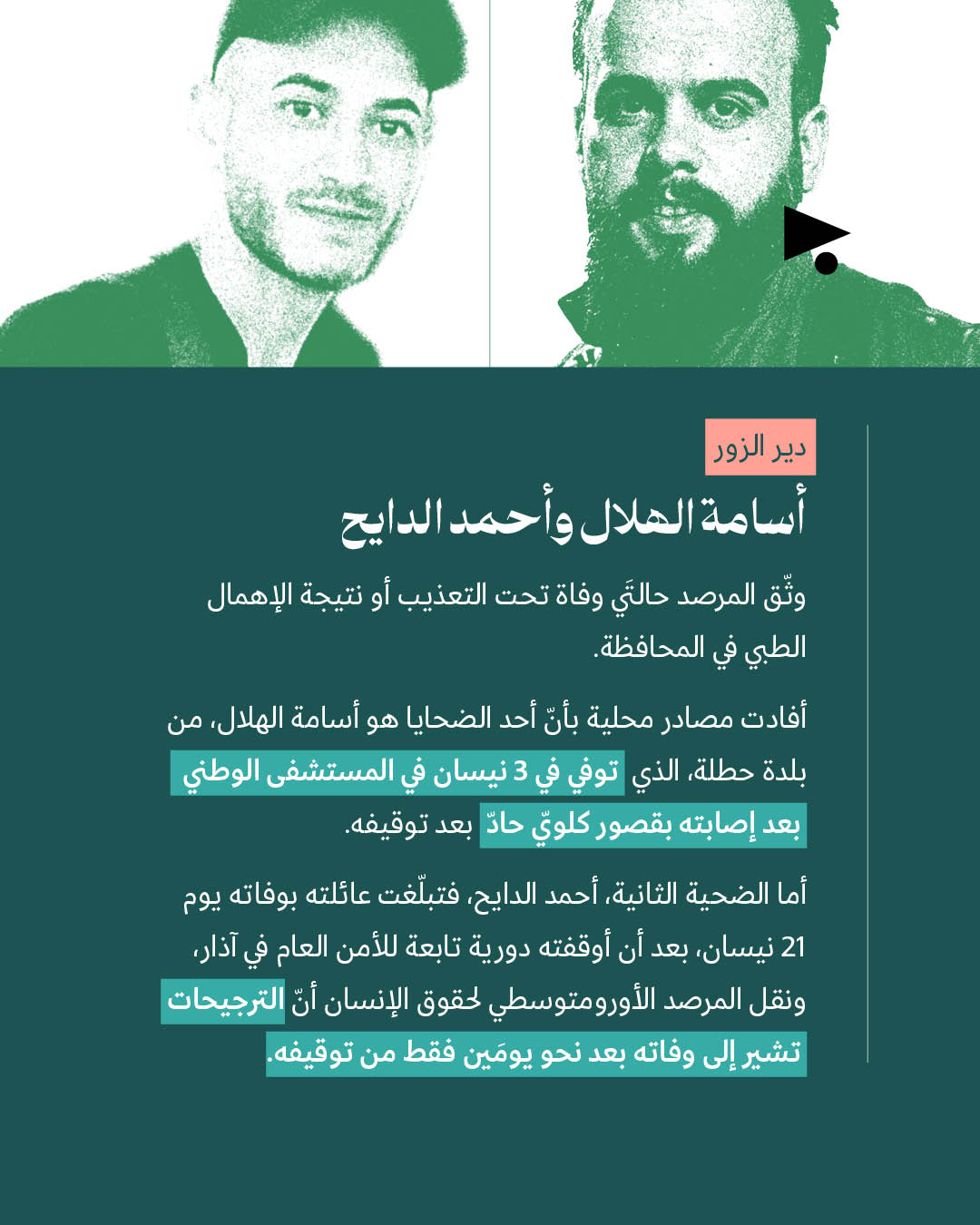 <strong>أبرز ضحايا التعذيب في سوريا</strong>