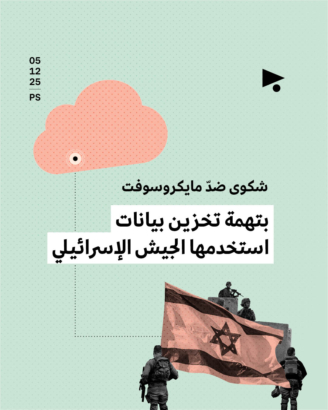 شكوى ضدّ مايكروسوفت بتهمة تخزين بيانات استخدمها الجيش الإسرائيلي