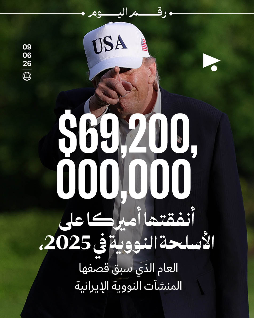 $69,200,000,000 أنفقتها أميركا على الأسلحة النووية في 2025