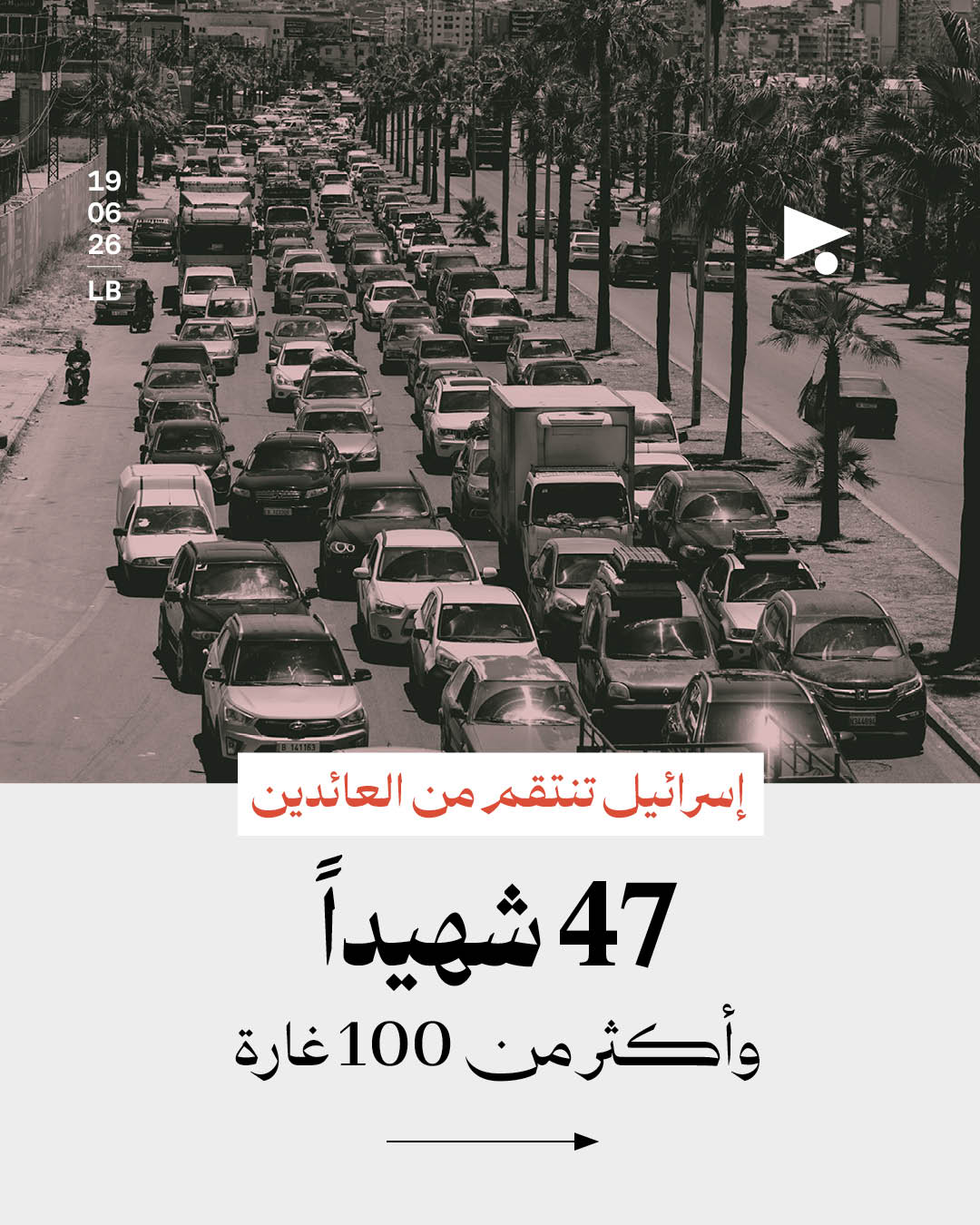 إسرائيل تنتقم من العائدين